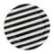 9" Black & White Stripes Dinner Plates, 10ct. by Celebrate It™